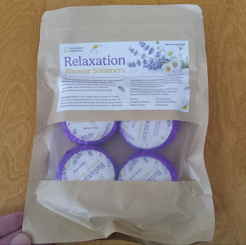 Relaxation Shower Steamers - Purple